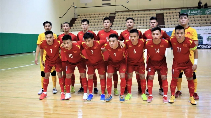 ĐT Futsal Lebanon - ĐT Futsal Việt Nam: World Cup vẫy gọi