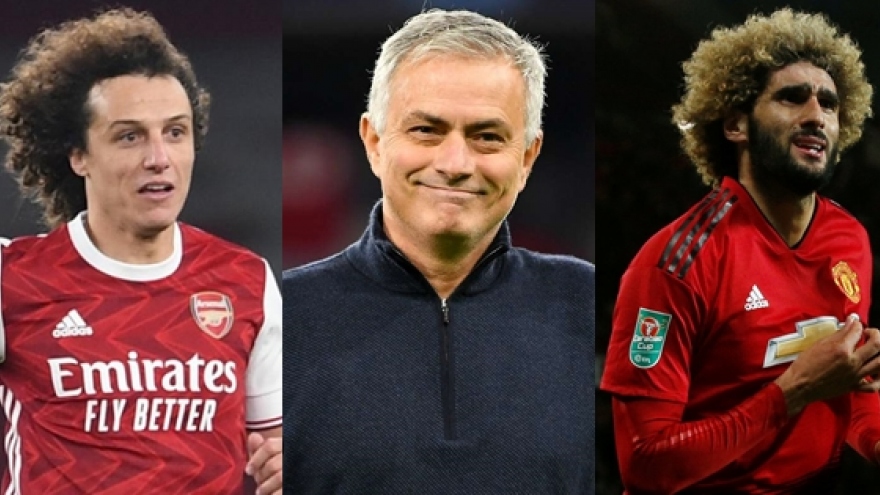 Đội hình học trò cũ có thể theo chân Jose Mourinho tới AS Roma