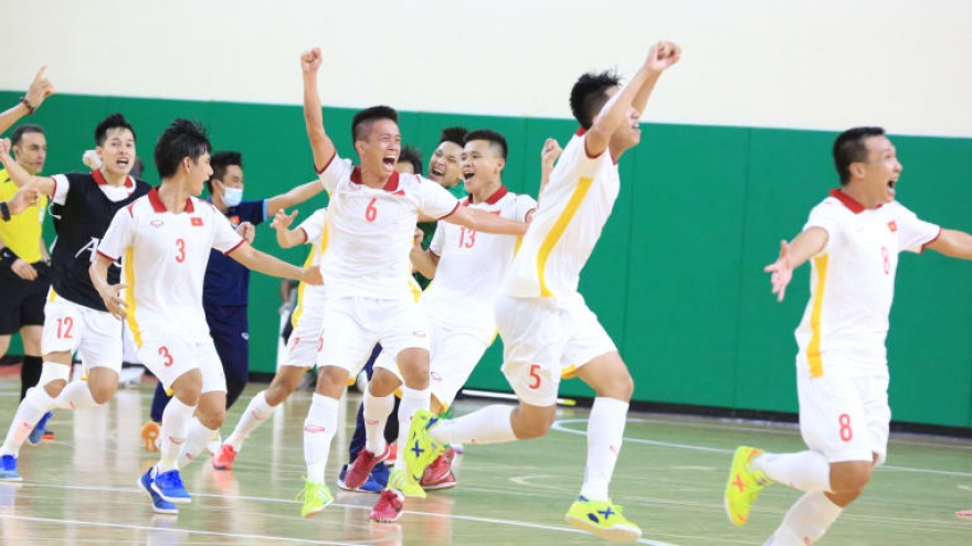 FIFA và AFC gửi lời chúc mừng ĐT Futsal Việt Nam