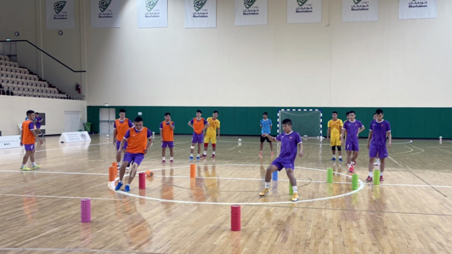 ĐT Futsal Việt Nam sẵn sàng tranh vé dự World Cup