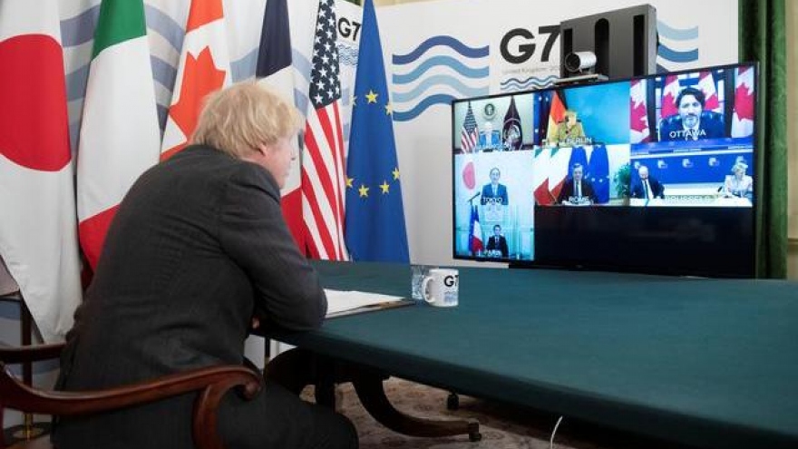 Ngoại trưởng G7 họp mặt tại London chuẩn bị hội nghị thượng đỉnh