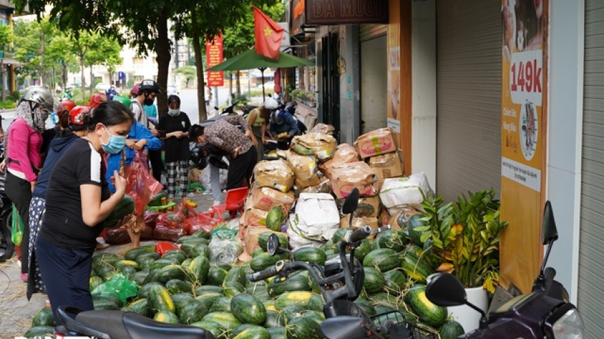 Người dân Hà Nội chung tay hỗ trợ tiêu thụ nông sản Bắc Giang