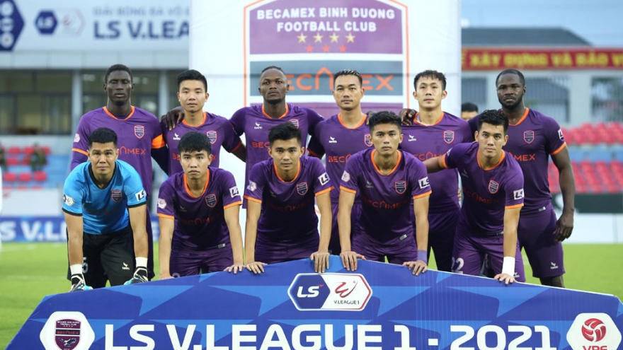 Bình Dương vắng 2 trụ cột ở trận gặp HAGL tại vòng 12 V-League 2021