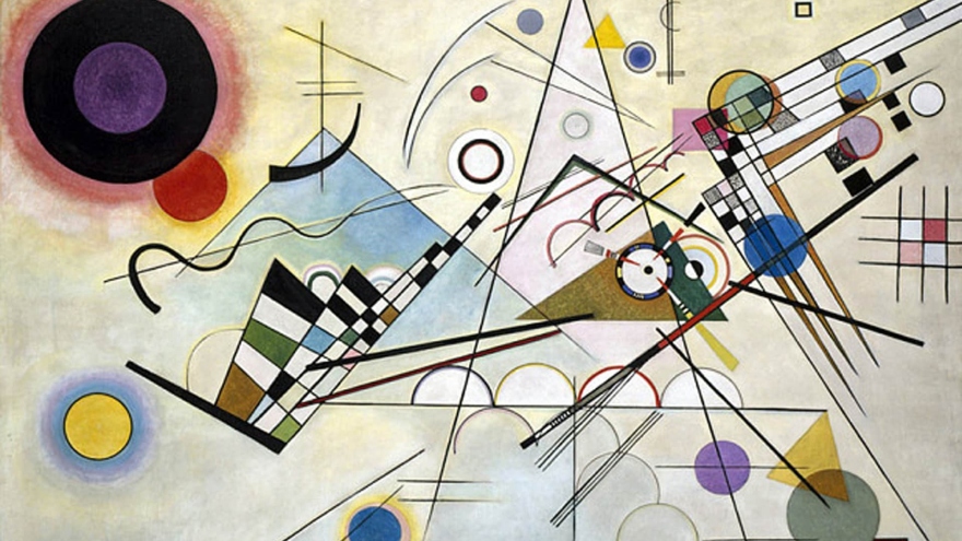 Bán đấu giá bức họa “bị mất tích” 70 năm của họa sỹ Kandinsky