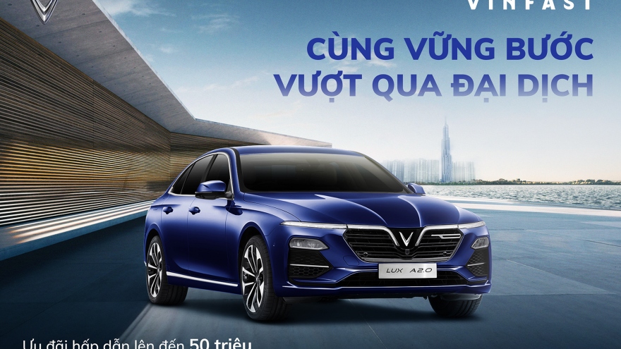 Cơ hội sở hữu xế sang VinFast Lux A2.0 chỉ từ 851 triệu đồng duy nhất trong tháng 5