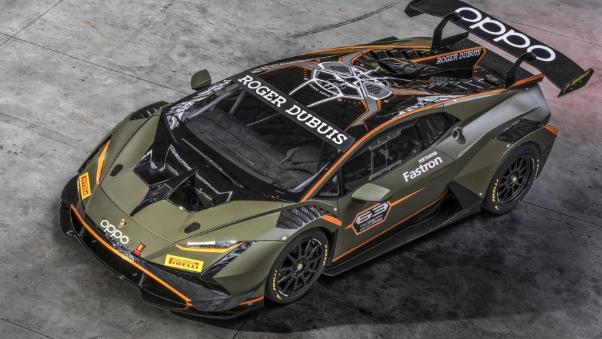 Lamborghini ra mắt siêu phẩm đường đua Huracán Super Trofeo EVO2