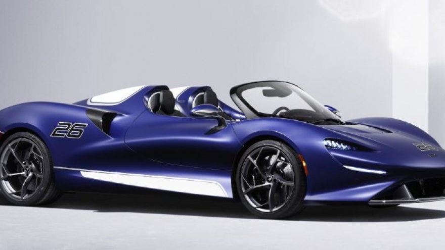 Siêu xe McLaren Elva thêm phiên bản có kính chắn gió giá gần 1,7 triệu USD