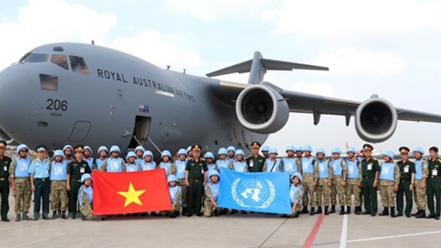 Vietnam, Australia cooperate in UN peacekeeping mission in South Sudan