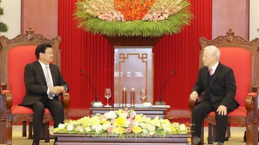 Tổng Bí thư, Chủ tịch Lào Thongloun Sisoulith gửi Thư cảm ơn Tổng Bí thư, Chủ tịch nước ta