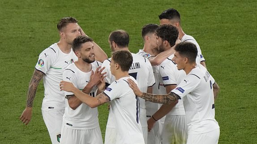 Italia giành chiến thắng 3 sao trước Thổ Nhĩ Kỳ trong ngày khai màn VCK EURO 2021
