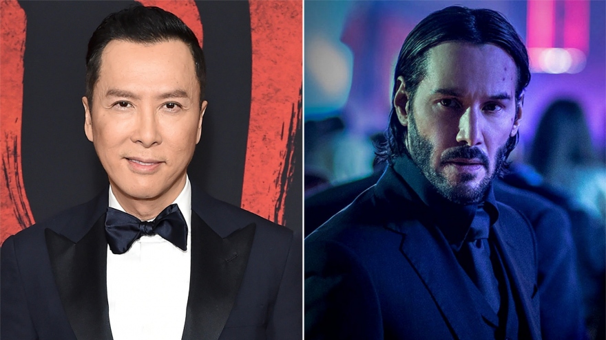 Chân Tử Đan góp mặt trong bom tấn hành động "John Wick 4" cùng Keanu Reeves