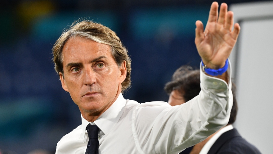 HLV Mancini nói gì khi Italia thắng thuyết phục ngày khai mạc EURO 2021?