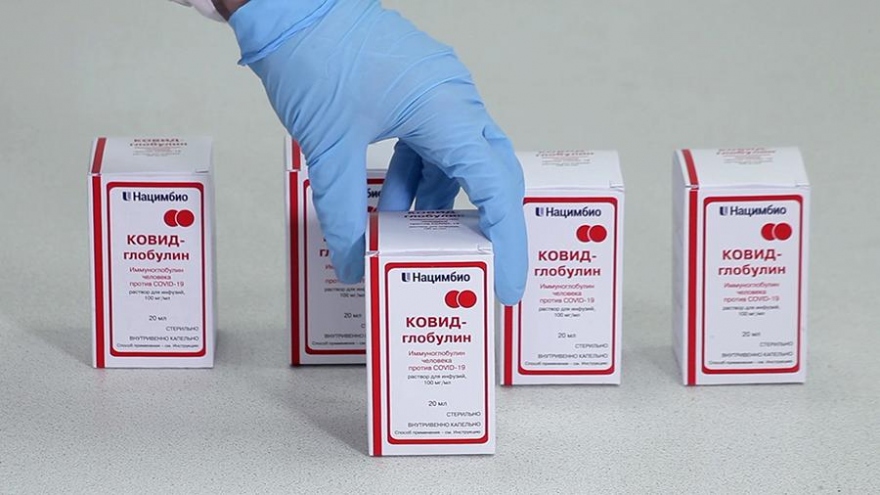 Nga bắt đầu sản xuất thuốc chữa Covid-19 từ huyết tương người đã mắc bệnh 