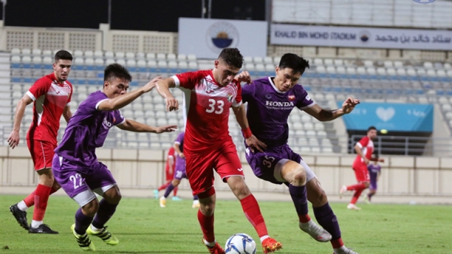 Vietnam 1-1 Jordan in friendly ahead of World Cup qualifiers