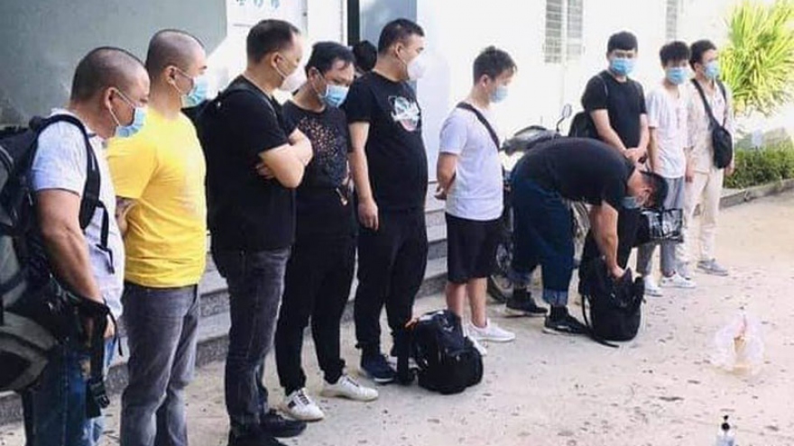 Ninh Thuan deports 10 Chinese who entered Vietnam illegally