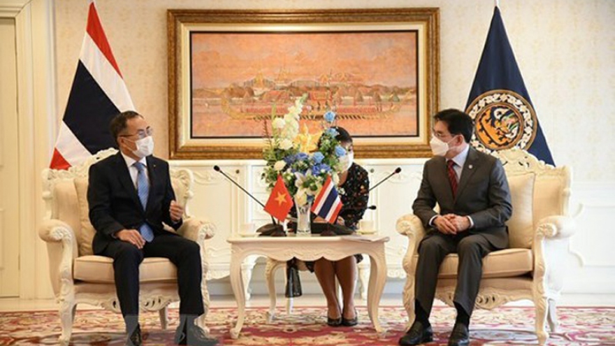 Vietnam-Thailand trade ties flourishing despite COVID-19: Thai Deputy PM