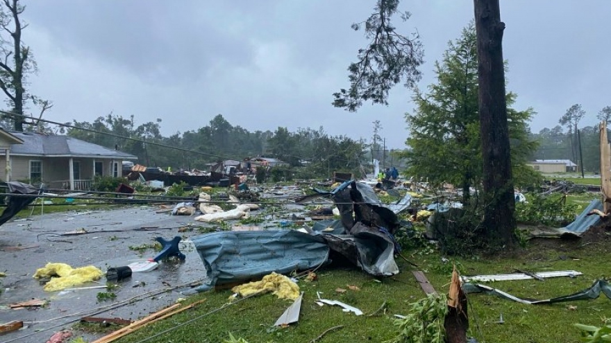 Ít nhất 14 người thiệt mạng do bão nhiệt đới Claudette ở Mỹ