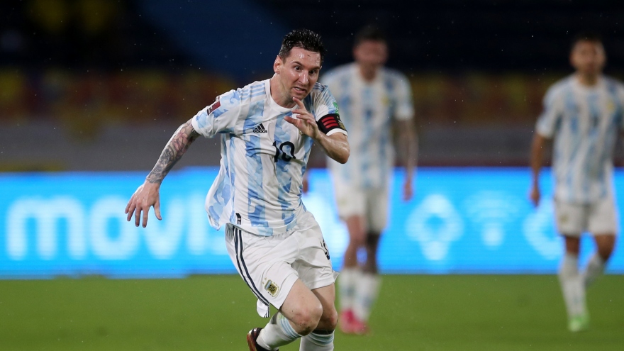 Messi phung phí cơ hội, Argentina bị Colombia cầm hòa ở vòng loại World Cup 2022