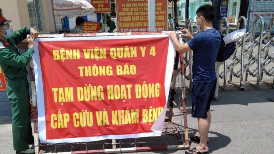 Bệnh viện Quân y 4 (Bình Dương) dỡ bỏ cách ly y tế và hoạt động trở lại