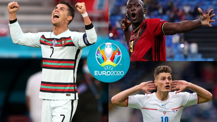 BXH Vua phá lưới EURO 2021: Patrik Schick đe dọa danh hiệu của Ronaldo