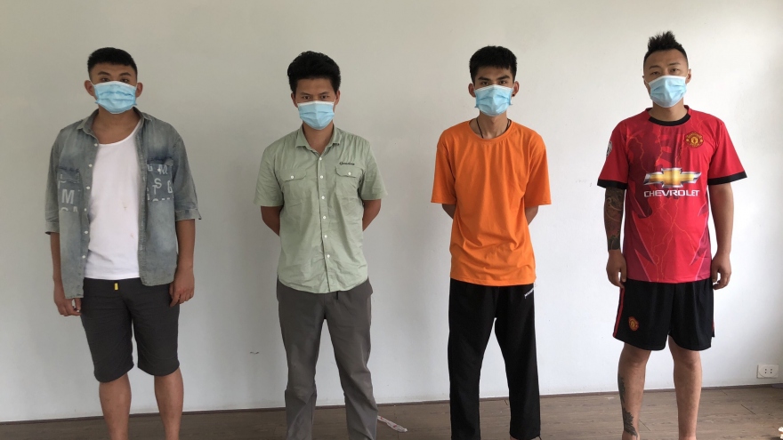 4 người Trung Quốc nhập cảnh trái phép vào Việt Nam
