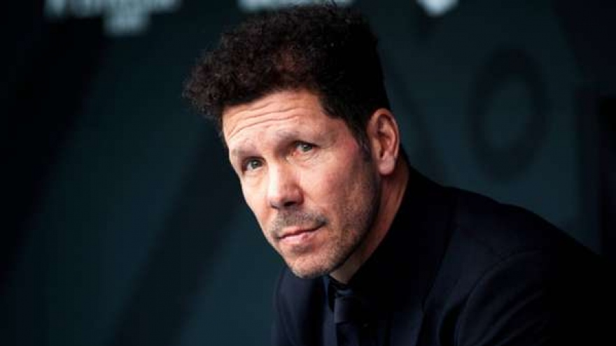 Atletico Madrid chuẩn bị chốt tương lai của HLV Diego Simeone