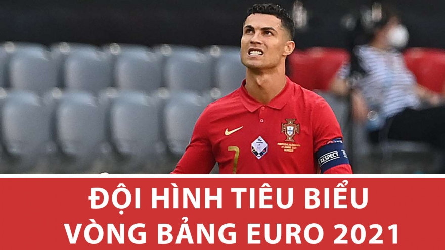 Đội hình tiêu biểu vòng bảng EURO 2021: Ronaldo đá cặp với Depay