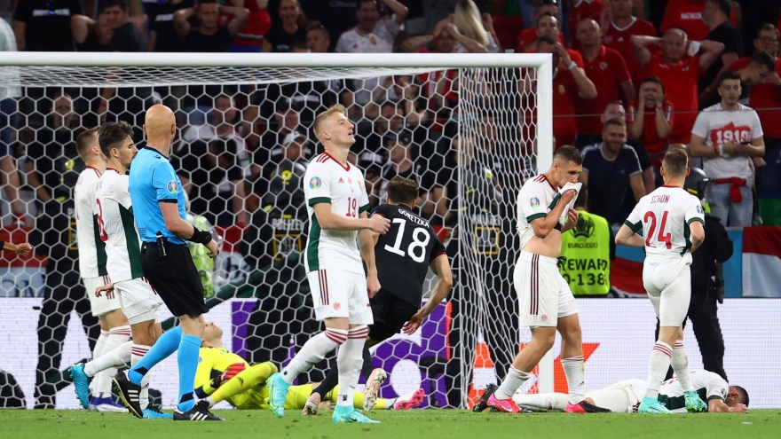 Trở về từ "cõi chết" trước Hungary, Đức gặp Anh ở vòng 1/8 EURO 2021