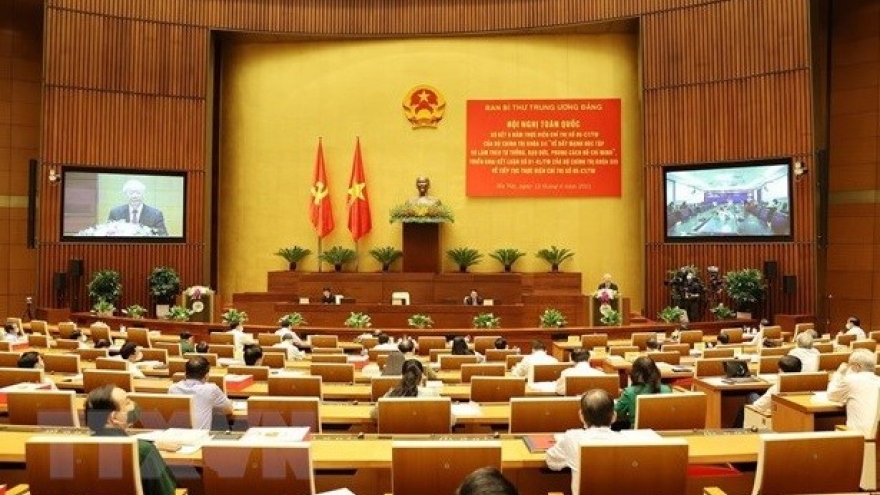 Speech of Party leader Nguyen Phu Trong at conference reviewing 12th Politburo’s Directive