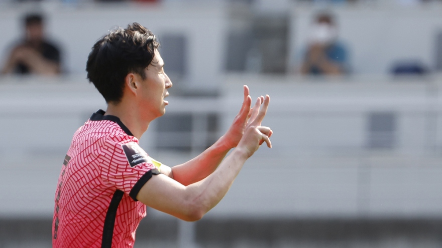 Son Heung Min "giải cứu" Hàn Quốc, ĐT Việt Nam 99% có vé dự vòng loại 3 World Cup 2022