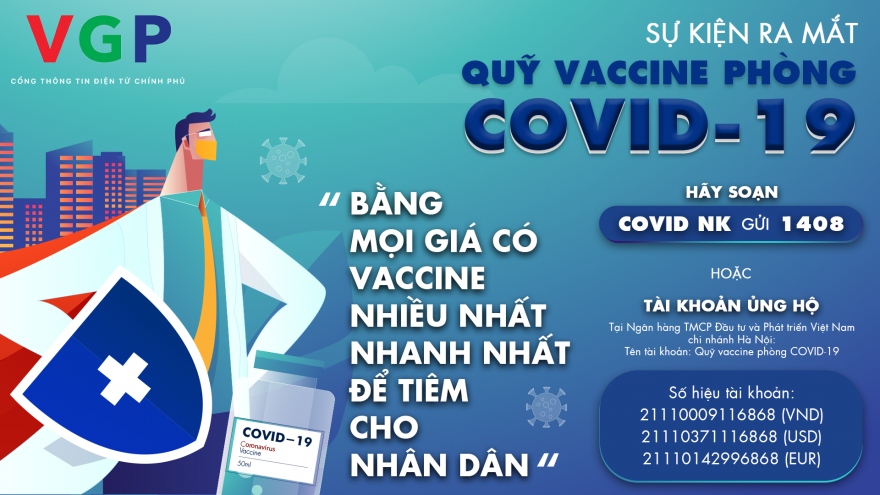 Ra mắt Quỹ vaccine phòng Covid-19