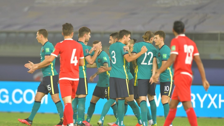 Vòng loại World Cup 2022 khu vực châu Á: Australia vào vòng 3, Việt Nam sắp tiếp bước 