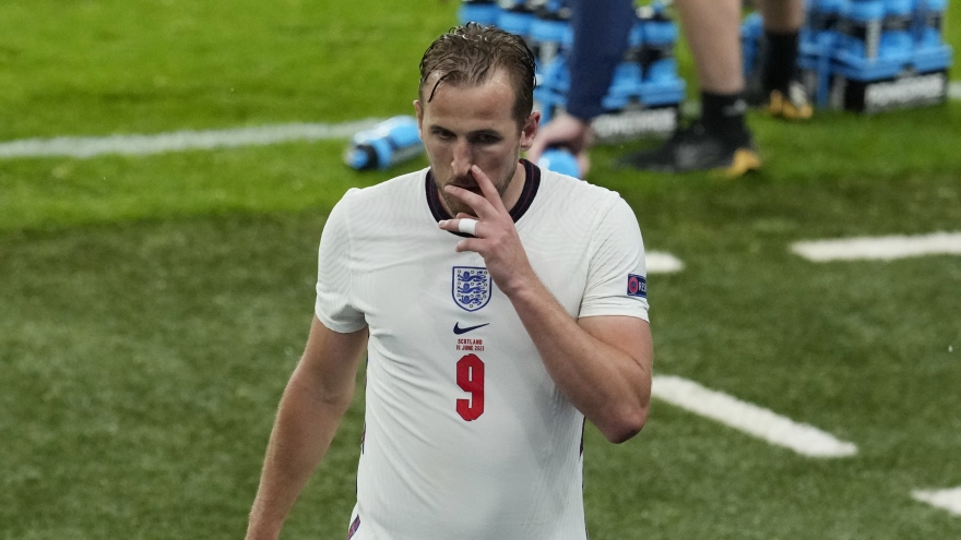 Harry Kane tiếp tục đá chính cho ĐT Anh ở EURO 2021