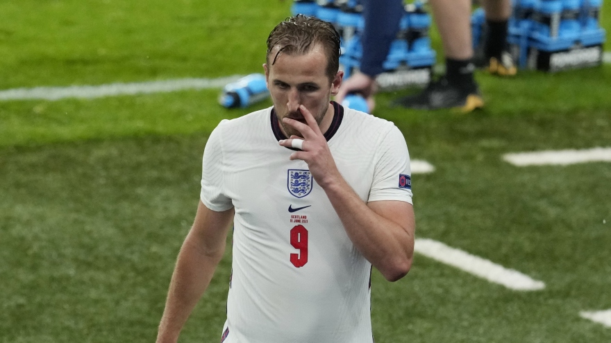 Harry Kane tiếp tục đá chính cho ĐT Anh ở EURO 2021 