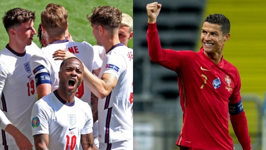 Kịch bản nào sẽ khiến Bồ Đào Nha gặp Anh ở vòng 1/8 EURO 2021?