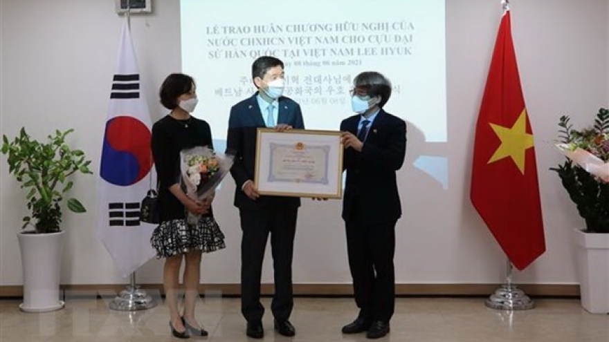 Former RoK Ambassador to Vietnam honoured with Friendship Order