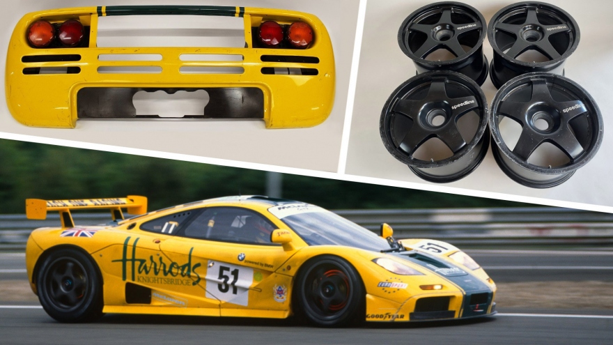 Phụ tùng của McLaren F1 GTR được rao bán với giá "bình dân"