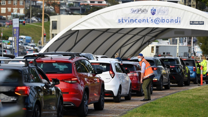 Nguy cơ bùng phát một đợt dịch Covid-19 mới tại Sydney (Australia)