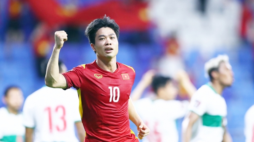 Danh sách 23 cầu thủ ĐT Việt Nam đọ sức với ĐT Indonesia: Minh Vương trở lại