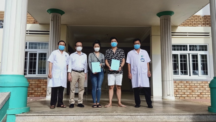 Hai bệnh nhân Covid-19 tại Đắk Lắk được xuất viện