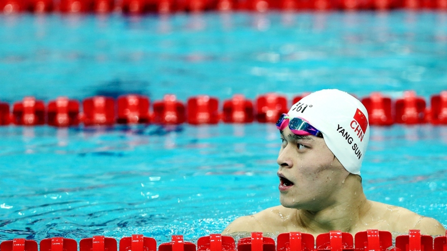“Siêu kình ngư” Sun Yang bị cấm thi đấu 4 năm, hết cơ hội dự Olympic Tokyo