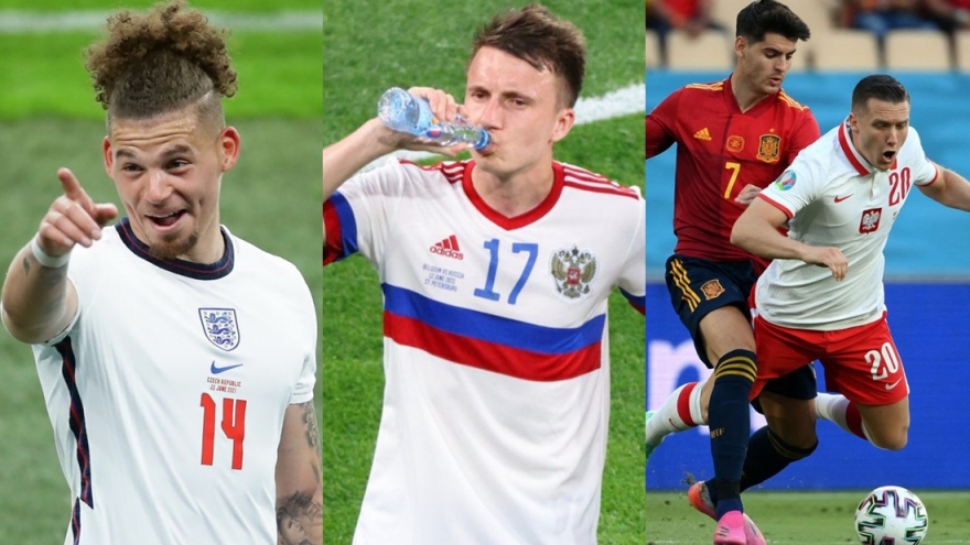 Top 10 “người không phổi” ở EURO 2021