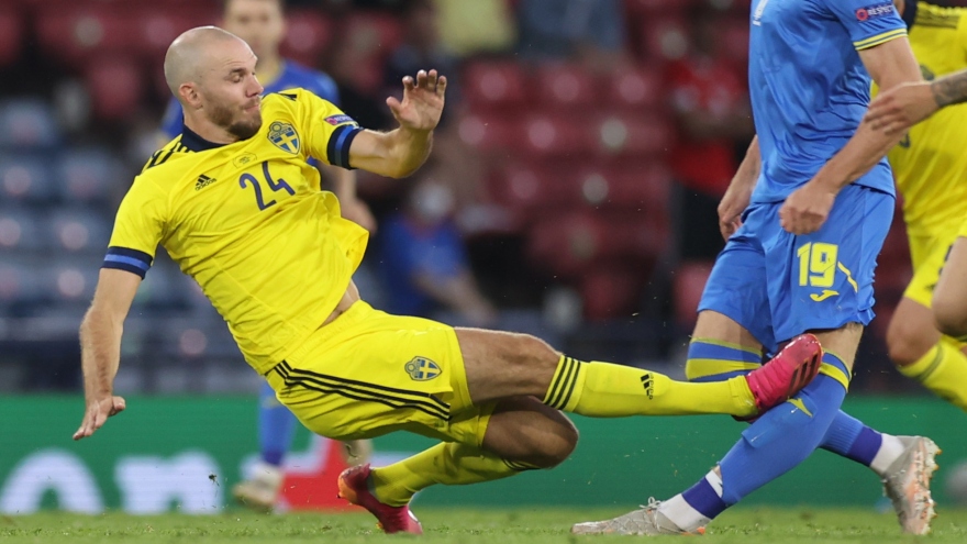 Ukraine 2-1 Thụy Điển: Trận đấu bạo lực nhất kể từ đầu EURO 2021?