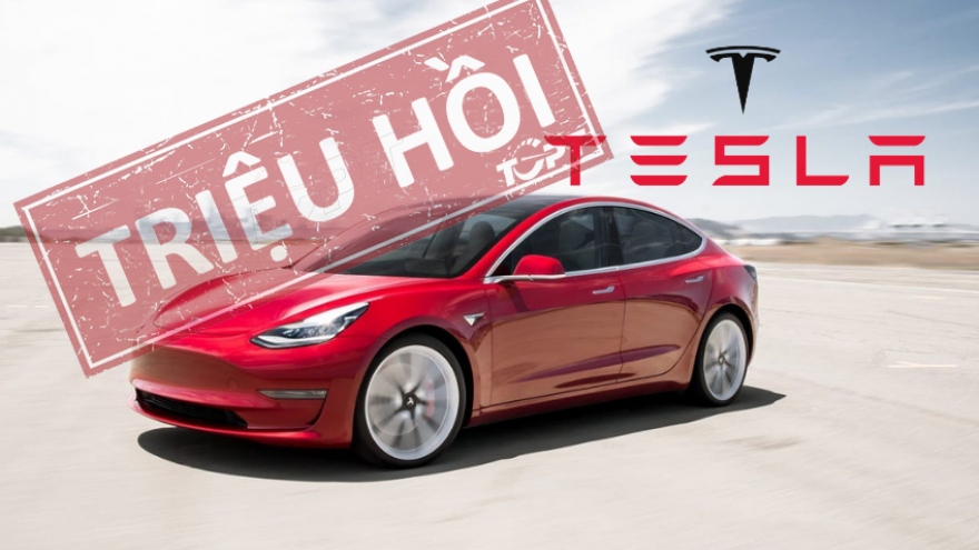 Tesla triệu hồi gần 6.000 xe tại Mỹ để khắc phục lỗi phanh