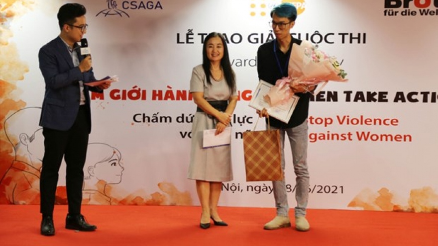 Winners of contest on stopping violence against women announced