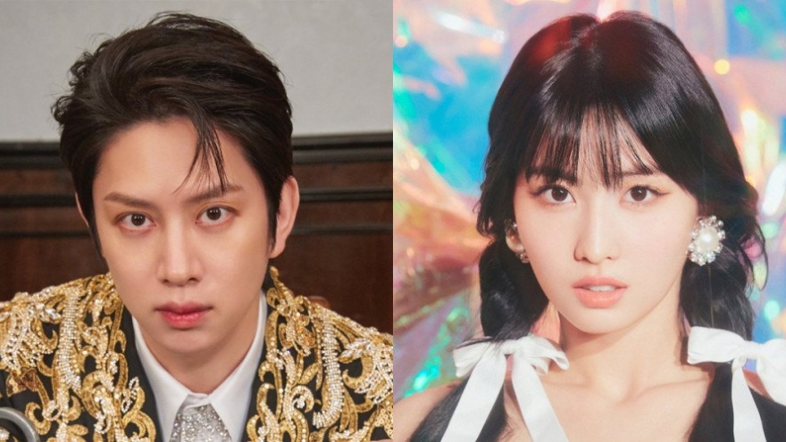 Báo Hàn đưa tin Heechul (Super Junior) đã chia tay Momo (TWICE) sau 2 năm hẹn hò