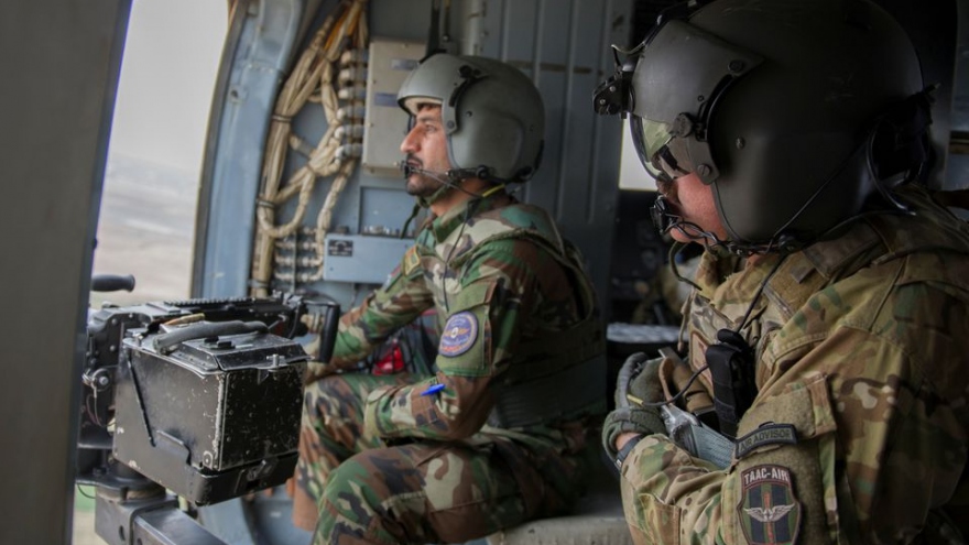 Mỹ gia tăng không kích nhắm tới Taliban tại Afghanistan