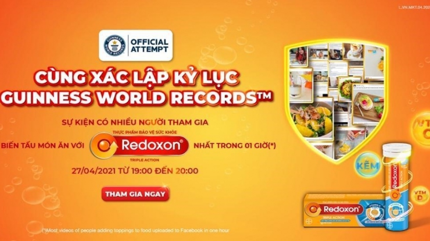 “Vệ sĩ” Redoxon Triple Action hỗ trợ tăng sức đề kháng