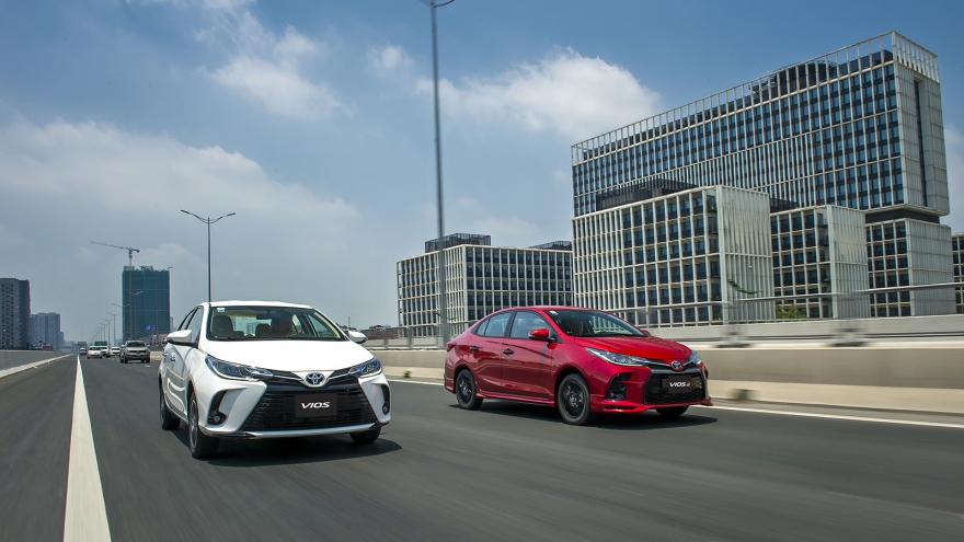 Toyota Vios 2021: Công nghệ đa dạng, an toàn hàng đầu