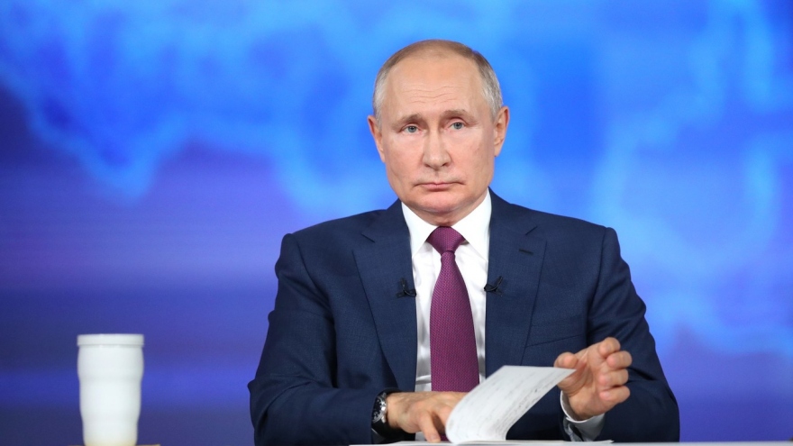 Tổng thống Nga Putin phê duyệt Chiến lược An ninh Quốc gia 